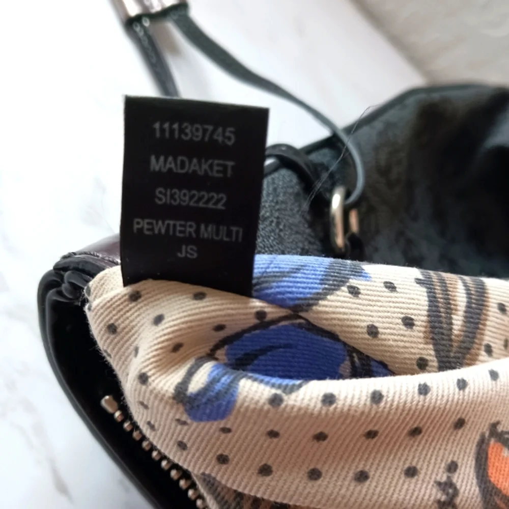 Guess Black and Silver Tote with Structured Design - Picture 13 of 13